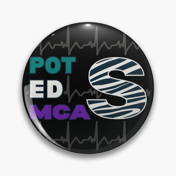 Item preview, POTS EDS MCAS EKG Zebra designed and sold by pulse_retail.