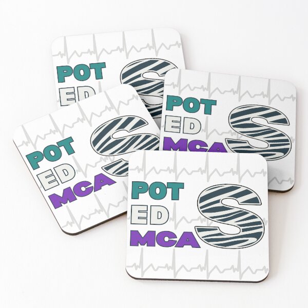 Item preview, POTS EDS MCAS EKG Zebra designed and sold by pulse_retail.