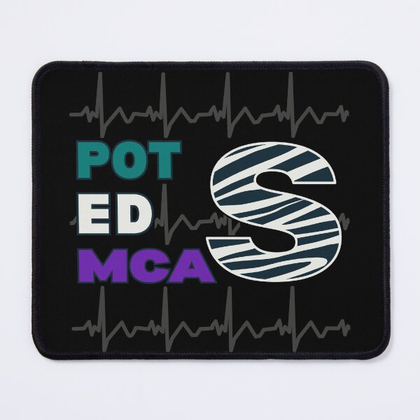 Item preview, POTS EDS MCAS EKG Zebra designed and sold by pulse_retail.