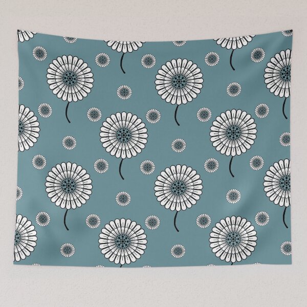 Item preview, Hand Drawn Daisy Seamless Pattern designed and sold by Atchara-Siri.