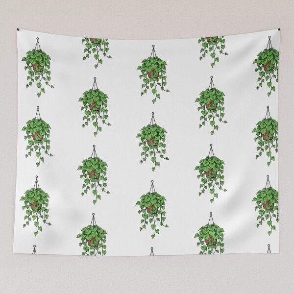 Item preview, Modern Botanical Hanging Plant Art designed and sold by SOUFIANE1991.
