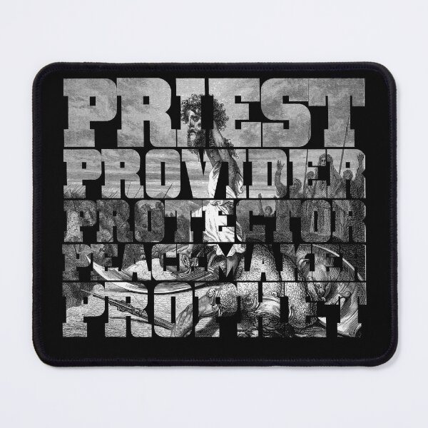 Item preview, Priest, Provider, Protector, Peacemaker, Prophet - David designed and sold by CERichards.