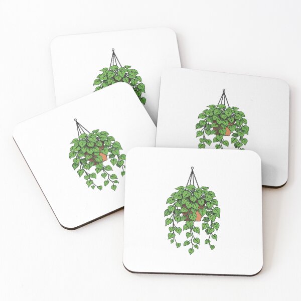 Item preview, Modern Botanical Hanging Plant Art designed and sold by SOUFIANE1991.