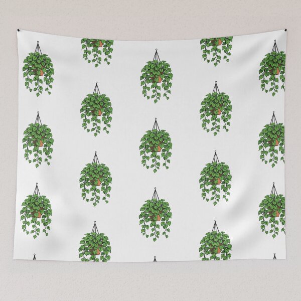 Item preview, Modern Botanical Hanging Plant Art designed and sold by SOUFIANE1991.