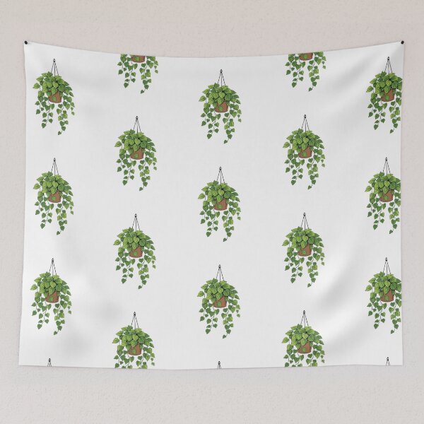 Item preview, Modern Botanical Hanging Plant Art designed and sold by SOUFIANE1991.
