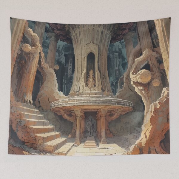 Item preview, Sanctuary Spire designed and sold by AbstractAnom.