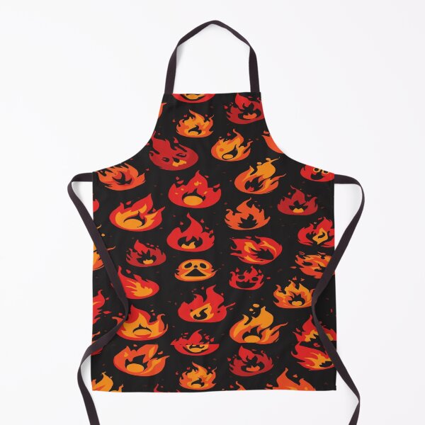 Item preview, Bold Flame Icon Pattern in Streetwear Style designed and sold by mari0n980.
