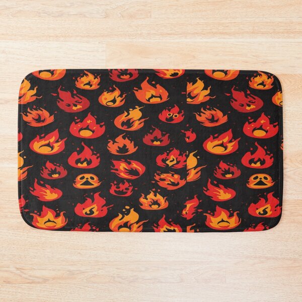Item preview, Bold Flame Icon Pattern in Streetwear Style designed and sold by mari0n980.