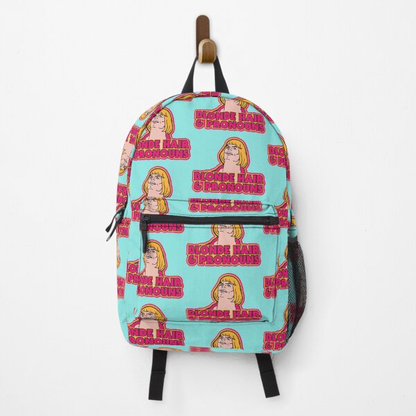 Item preview, Blonde hair and pronouns designed and sold by remerasnerdas.