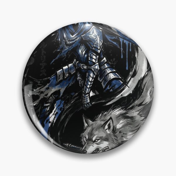 Item preview, Abyss Knight & Great Wolf Eternal Companion Fan Merch Yin Yang designed and sold by Senpaiwaves.