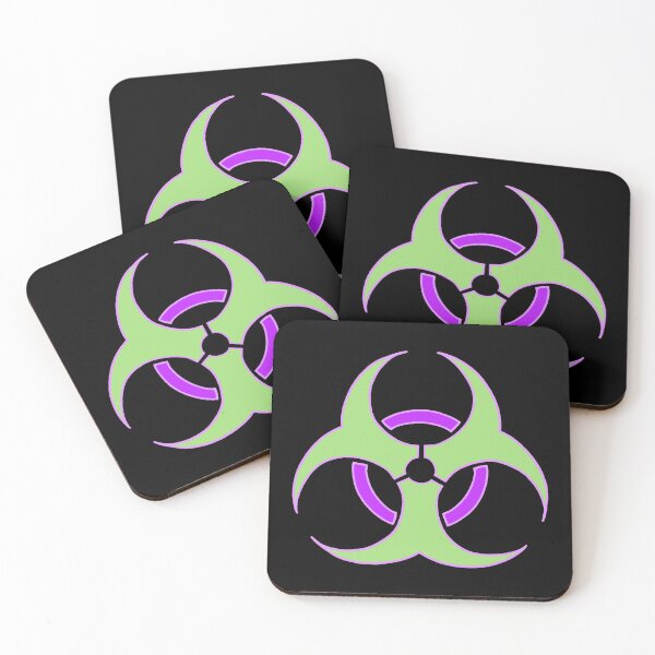 Item preview, Kawaii Bio Hazard Symbol designed and sold by kitschandkawaii.