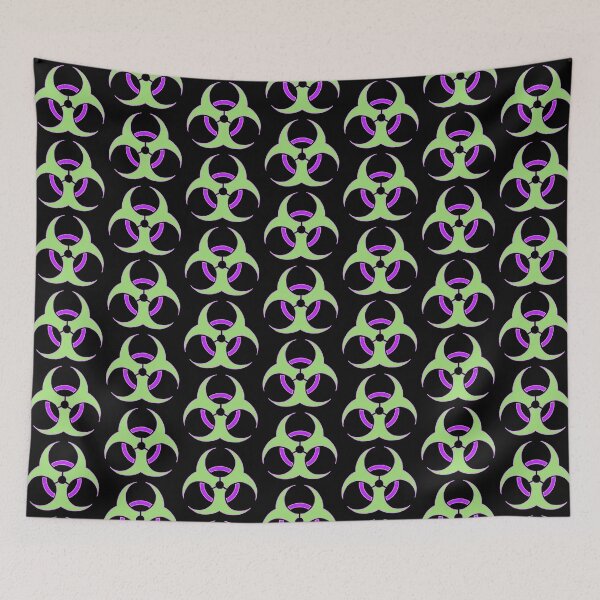 Item preview, Kawaii Bio Hazard Symbol designed and sold by kitschandkawaii.