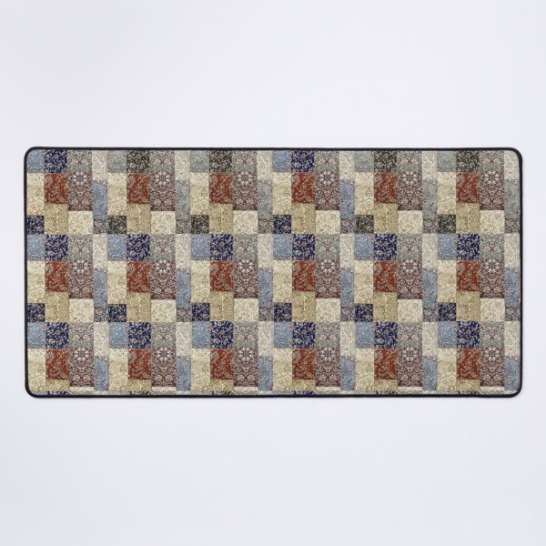 Item preview, Vintage Persian Patchwork: Artisanal Islamic Rug Mosaic Pattern designed and sold by D-Islamic.