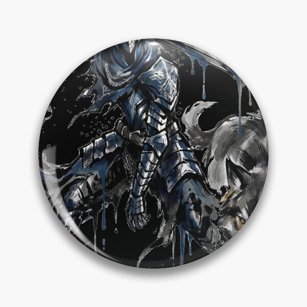 Item preview, Loyal Abyss Knight & Great Wolf Eternal Companion Fan Merch Yin Yang designed and sold by Senpaiwaves.