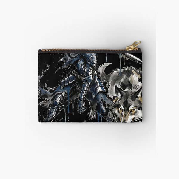 Item preview, Loyal Abyss Knight & Great Wolf Eternal Companion Fan Merch Yin Yang designed and sold by Senpaiwaves.