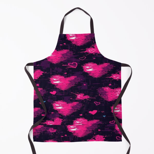 Item preview, Glitch Heart Pattern with Digital Y2K Feel designed and sold by mari0n980.