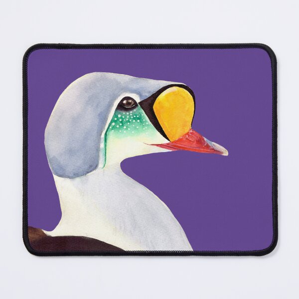 Item preview, King Eider bird watercolour painting designed and sold by art-elodie-g.