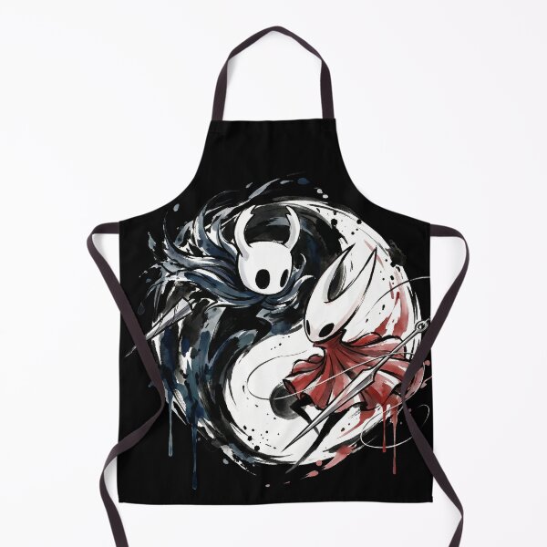 Item preview, YinYang Hollow Knight Silksong Ghost vs Hornet Retro Tee | Hornet Vaporwave Neon Sunset Hoodie | Synthwave Metroidvania Gaming Sticker designed and sold by Senpaiwaves.