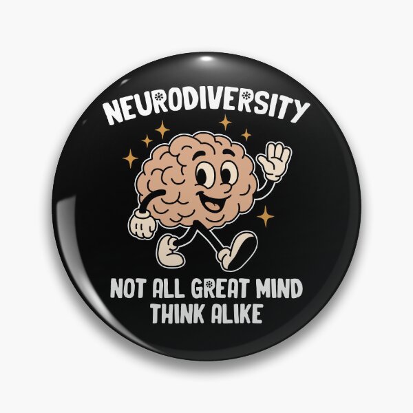 Item preview, Neurodiversity Not All Great Mind Think Alike designed and sold by NQArtist.