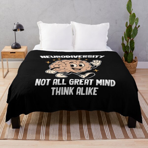 Item preview, Neurodiversity Not All Great Mind Think Alike designed and sold by NQArtist.