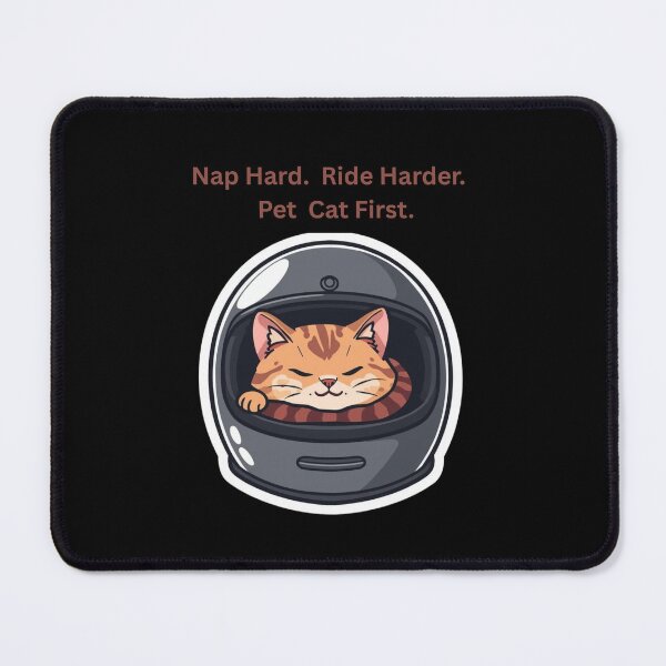 Item preview, Nap Hard. Ride Later. -Funny Nap Day Motorcyclist Design – Biker Nap Humor designed and sold by YourTrendyTees.