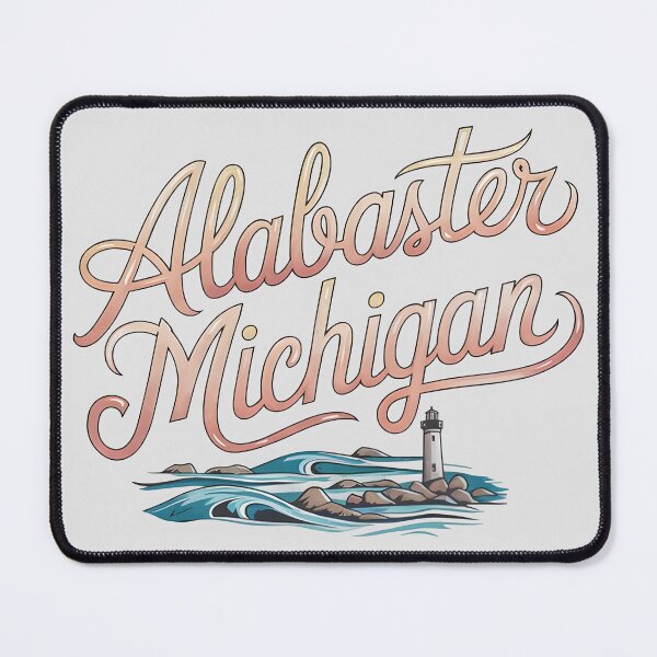 Artikelvorschau, Alabaster, Michigan, Alabaster MI, Alabaster Michigan entworfen und verkauft von MoMidoStore.