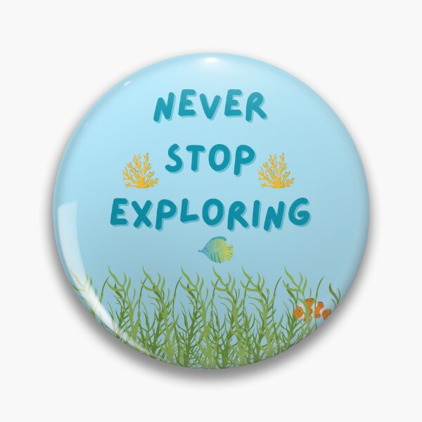 Item preview, Never stop exploring  designed and sold by StickersByNicole.