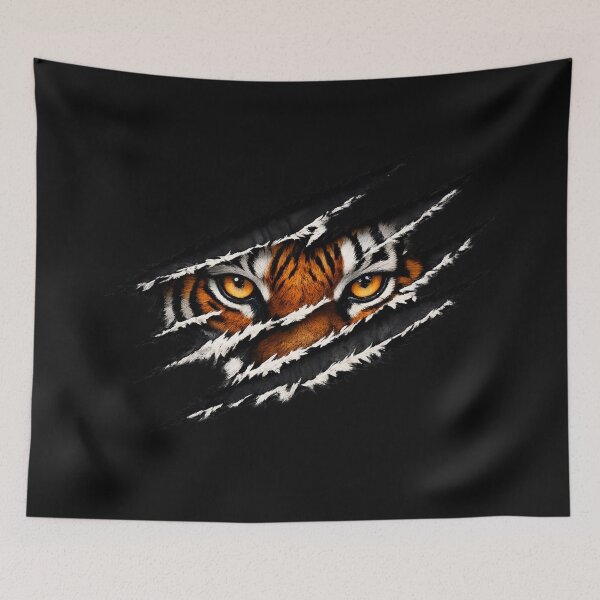 Item preview, Tiger Eyes Through Savage Scratch Marks designed and sold by optimusprime39.