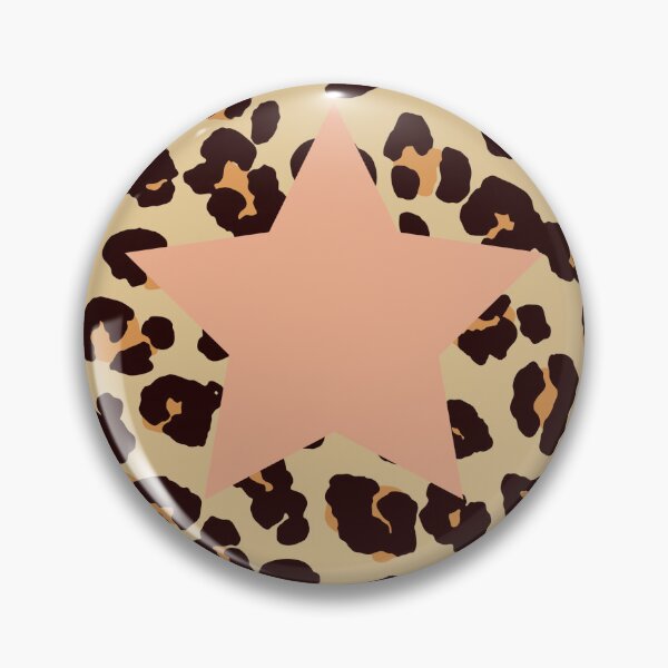 Item preview, Cheetah star print designed and sold by CraftChicArt.