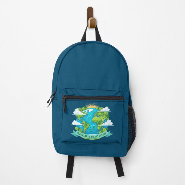 Item preview, Clean Earth Bright Future Eco Planet Illustration designed and sold by Anna_art_space.