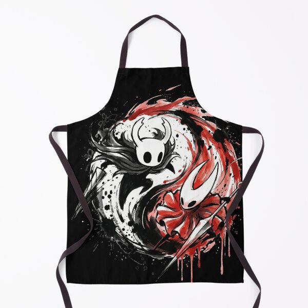 Item preview, YinYang Hollow Knight Silksong Ghost vs Hornet Retro Tee | Hornet Vaporwave Neon Sunset Hoodie | Synthwave Metroidvania Gaming Sticker designed and sold by Senpaiwaves.