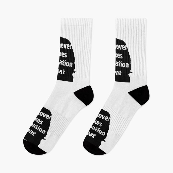 Item preview, Hate Never Makes Any Nation Great - Anti-Hate Political Silhouette designed and sold by Mad-by-The-O.