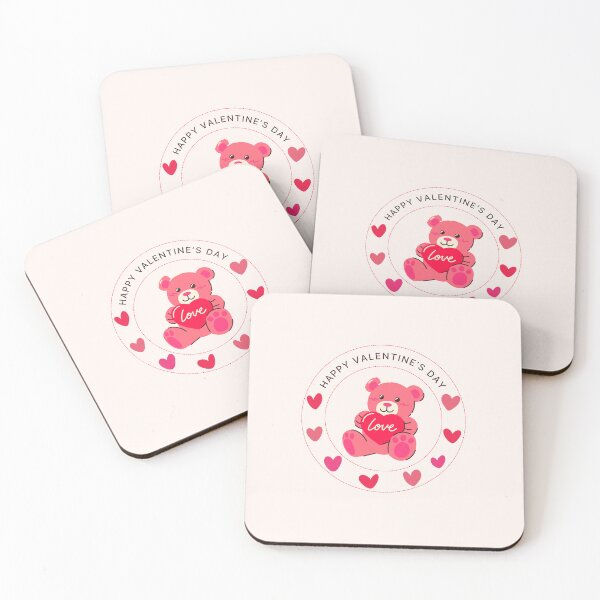 Item preview, A Beary Happy Valentine's designed and sold by LivingMyBestKR.