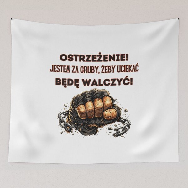 Item preview, Warning! I Will Fight | Ostrzeżenie! Będę walczyć designed and sold by AnnaCreativeArt.