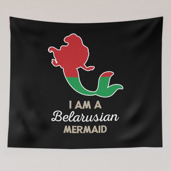 Item preview, Belarus Belarusian Mermaid designed and sold by countryflags.