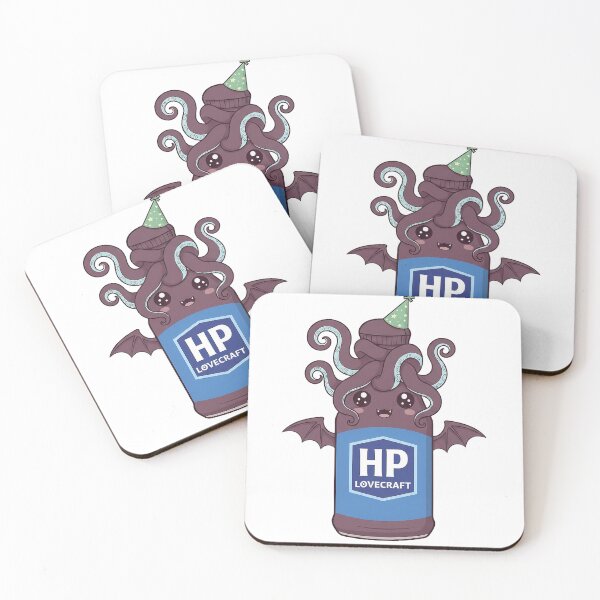 Item preview, HP Lovecraft - Kawaii Cthulhu Sauce Sticker designed and sold by quirkyfrog.