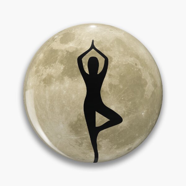 Item preview, Full Moon Yoga Pose Vrikshasana designed and sold by Carl's Clothing.
