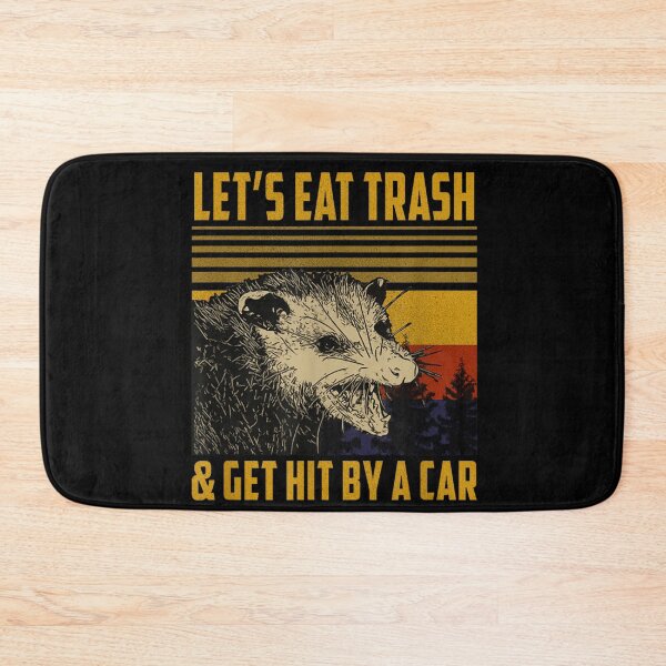 Item preview, Let’s Eat Trash Get Hit by a Car Funny Possum Vintage for Men Women Girls Kids , Opossum Gift For Mom Dad Kids designed and sold by Opossum GIFT ★★★★★.