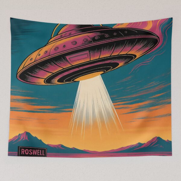 Item preview, Roswell. New Mexico. designed and sold by MyHappyArtShop.