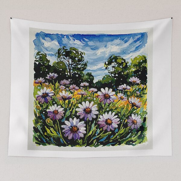 Item preview, Florist's Cineária Bird Among Blossoms #6 designed and sold by Helios Be. Lavsh.