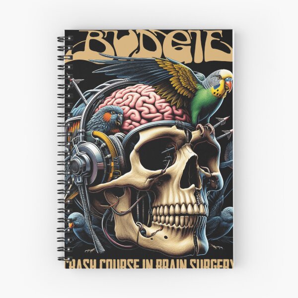 Item preview,  Budgie Band Crash Course In Brain Surgery designed and sold by abhiGFX.