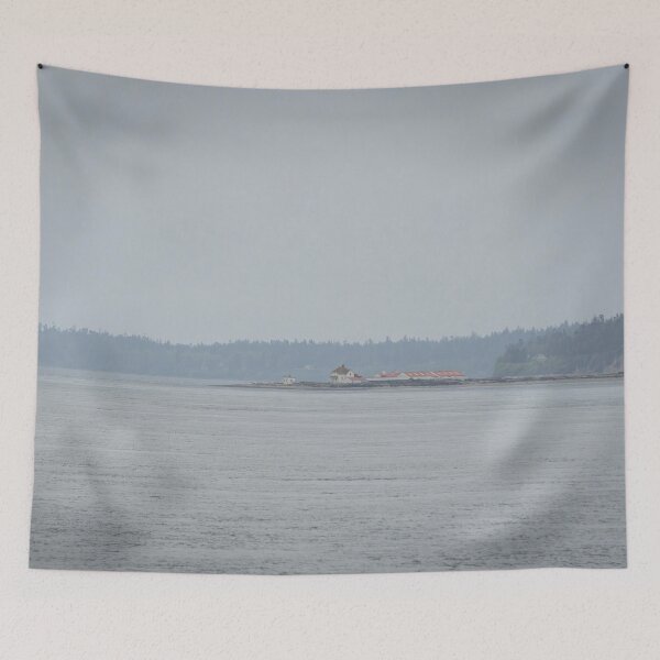 Item preview, Gray Day at the Lighthouse designed and sold by TinyDinoDesigns.