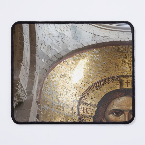 Item preview, Jesus Christ mosaic in a church designed and sold by DeBrainstore.