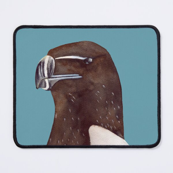 Item preview, Razorbill bird watercolour painting designed and sold by art-elodie-g.