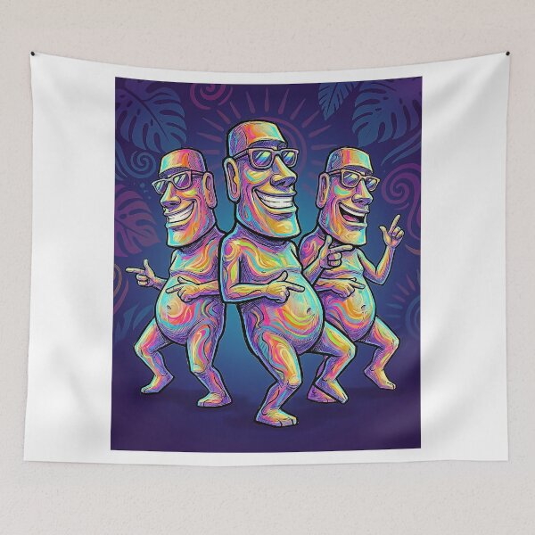 Item preview, Easter Island Spring Break Vibes designed and sold by JaaGo PopLab.