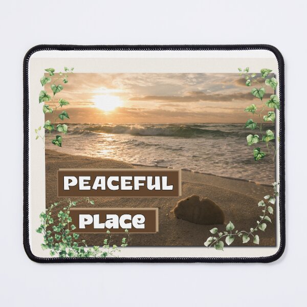 Item preview, peaceful beach sight designed and sold by chestofryan.