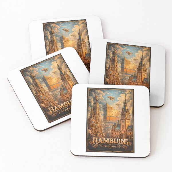 Item preview, Steam Harbor - STEAMPUNK HAMBURG (from Empire of the Steam) designed and sold by Earth Celebration Designs.