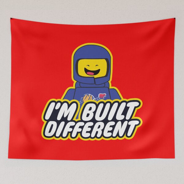 Item preview, I'm built different designed and sold by remerasnerdas.