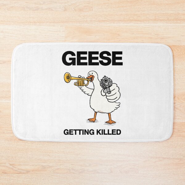 Item preview, GEESE – Getting Killed (White) designed and sold by moyjoystudio.