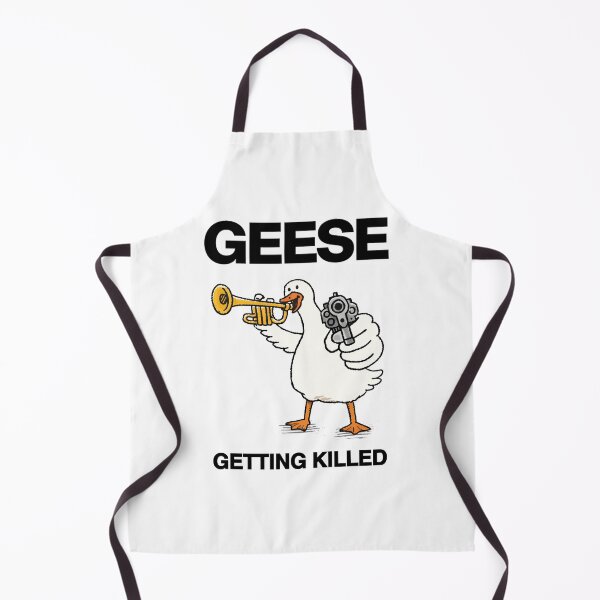 Item preview, GEESE – Getting Killed (White) designed and sold by moyjoystudio.